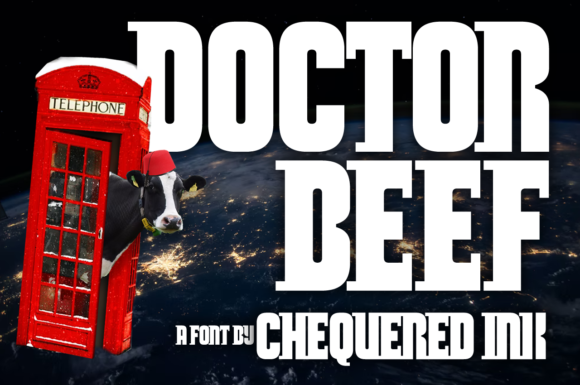 Doctor Beef Font - Featured Image