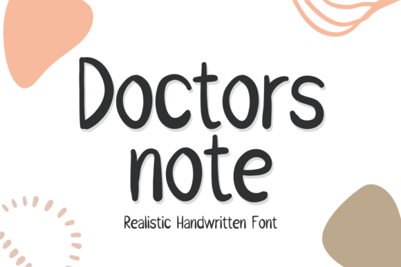Doctors Note Font - Featured Image