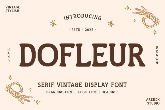 Dofleur Font - Featured Image