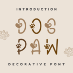 Dog Paw Font - Featured Image