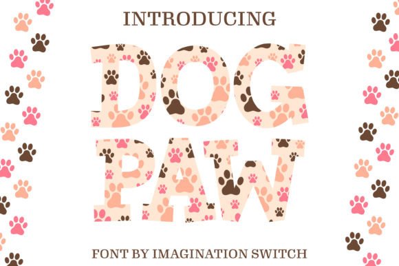 Dog Paw Font - Featured Image