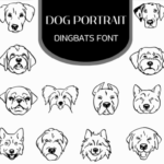 Dog Portrait Font - Featured Image