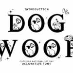 Dog Woof Font - Featured Image