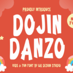 Dojin Danzo Font - Featured Image