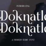Doknatle Font - Featured Image