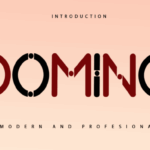 Domino Font - Featured Image