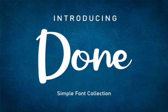 Done Font - Featured Image