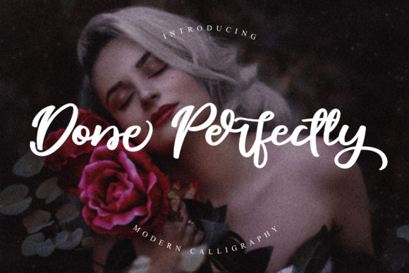 Done Perfectly Font - Featured Image