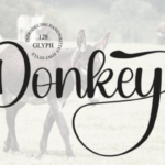Donkey Font - Featured Image