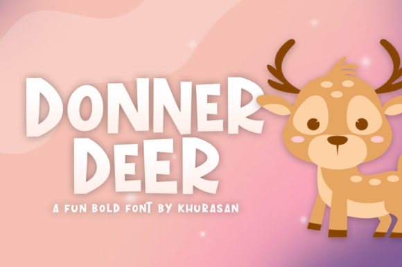 Donner Deer Font - Featured Image