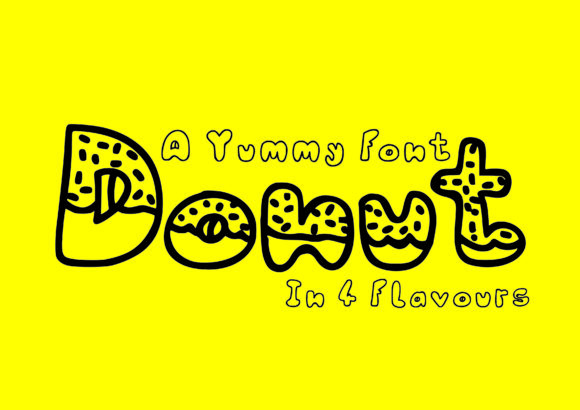 Donut Font - Featured Image