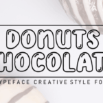 Donuts Chocolate Font - Featured Image