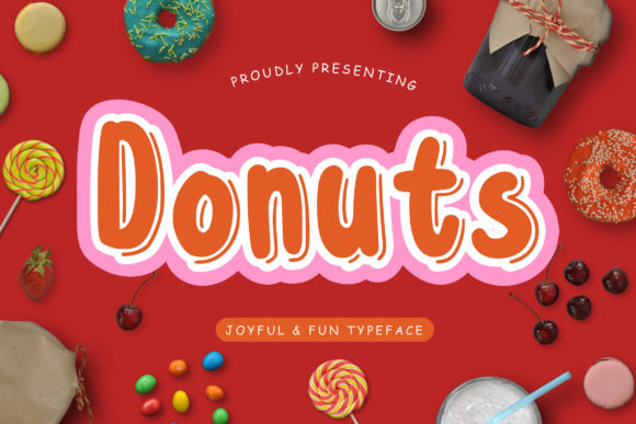 Donuts Font - Featured Image