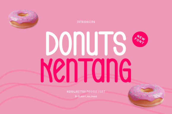 Donuts Kentang Font - Featured Image