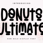 Donuts Ultimate Font - Featured Image