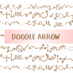 Doodle Arrow Font - Featured Image