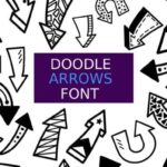 Doodle Arrows Font - Featured Image