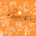 Doodle Cat Font - Featured Image