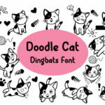 Doodle Cat Font - Featured Image