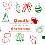 Doodle Christmas Font - Featured Image