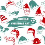 Doodle Christmas Hat Font - Featured Image