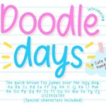 Doodle Days Font - Featured Image