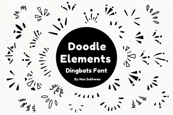 Doodle Elements Font - Featured Image
