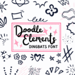 Doodle Elements Font - Featured Image