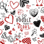 Doodle Heart Font - Featured Image