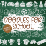 Doodles for School Font - Featured Image