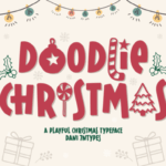 Doodlie Christmas Font - Featured Image
