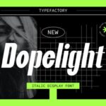 Dopelight Font - Featured Image