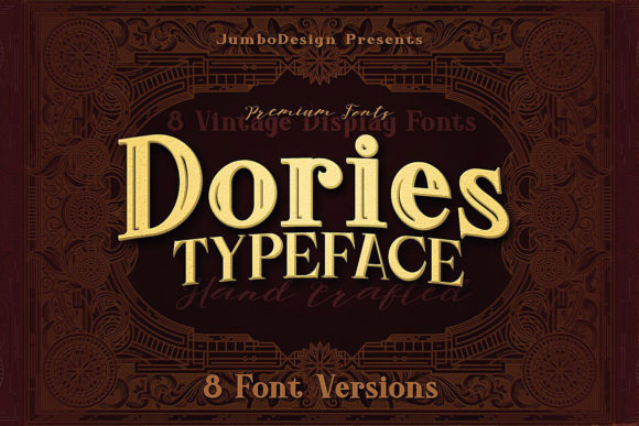 Dories Family Font - Featured Image