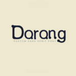 Dorong Font - Featured Image