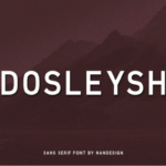 Dosleysh Font - Featured Image