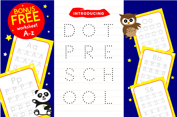Dot Preschool Font - Featured Image