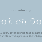 Dot on Dot Font - Featured Image