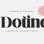 Dotine Font - Featured Image