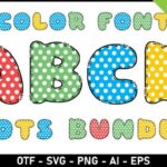 Dots Bundle Font - Featured Image