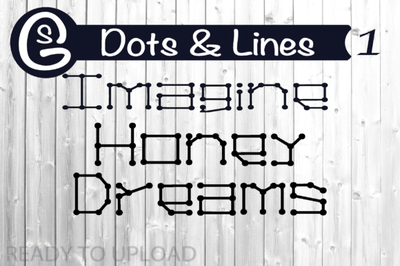 Dots Lines Font - Featured Image