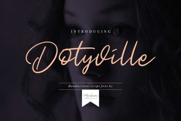 Dotyville Font - Featured Image