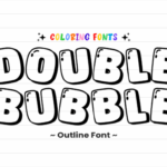 Double Bubble Font - Featured Image