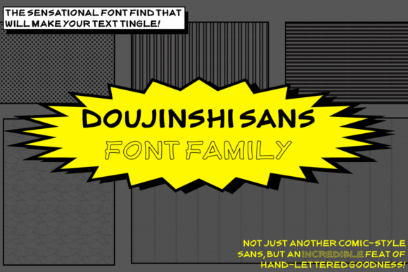 Doujinshi Sans Font - Featured Image
