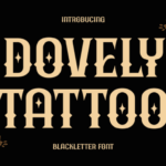 Dovely Tattoo Font - Featured Image