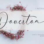 Doverton Font - Featured Image