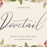 Dovetail Font - Featured Image