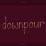 Downpour Font - Featured Image