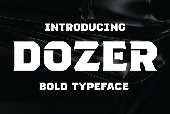 Dozer Font - Featured Image