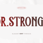 Dr.stronge Font - Featured Image