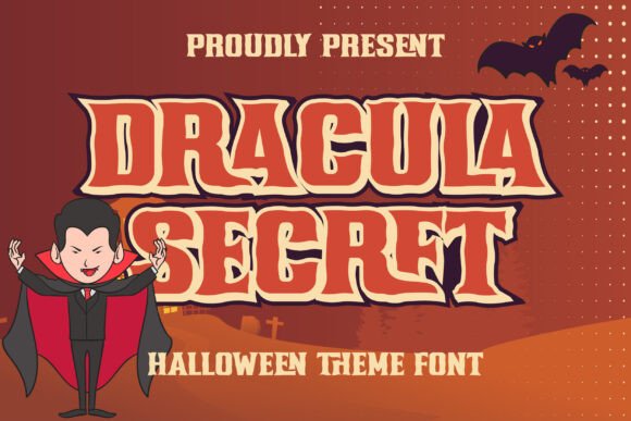 Dracula Secret Font - Featured Image
